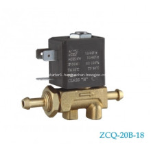 Europe Type AC12V 24V Tube Connector Valve